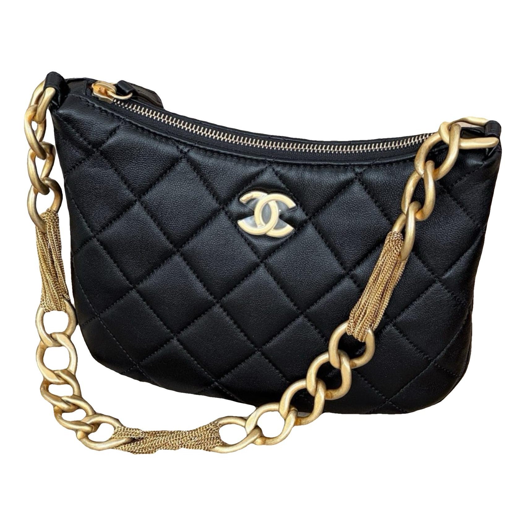 Hula Hoop leather crossbody bag