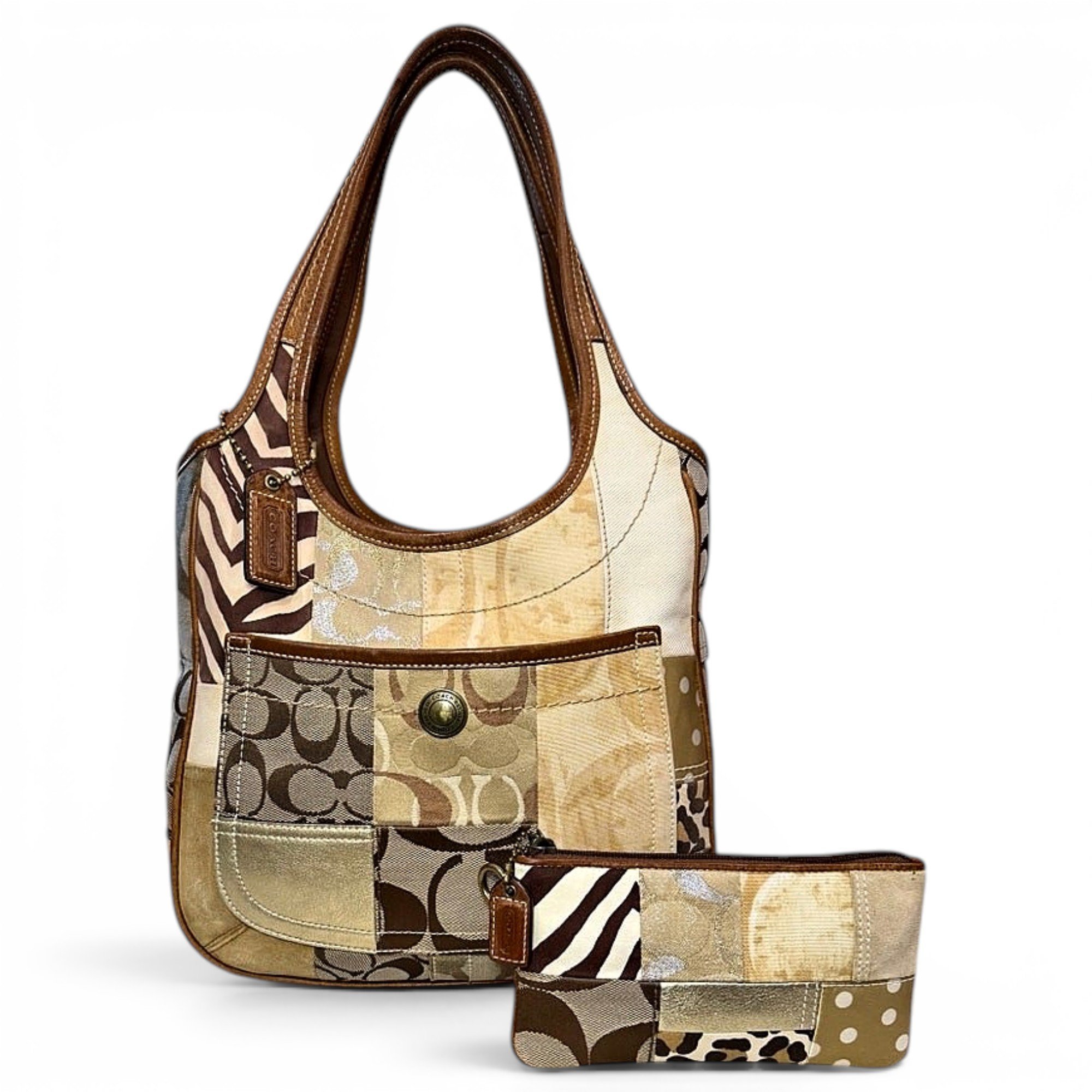 Leather tote
