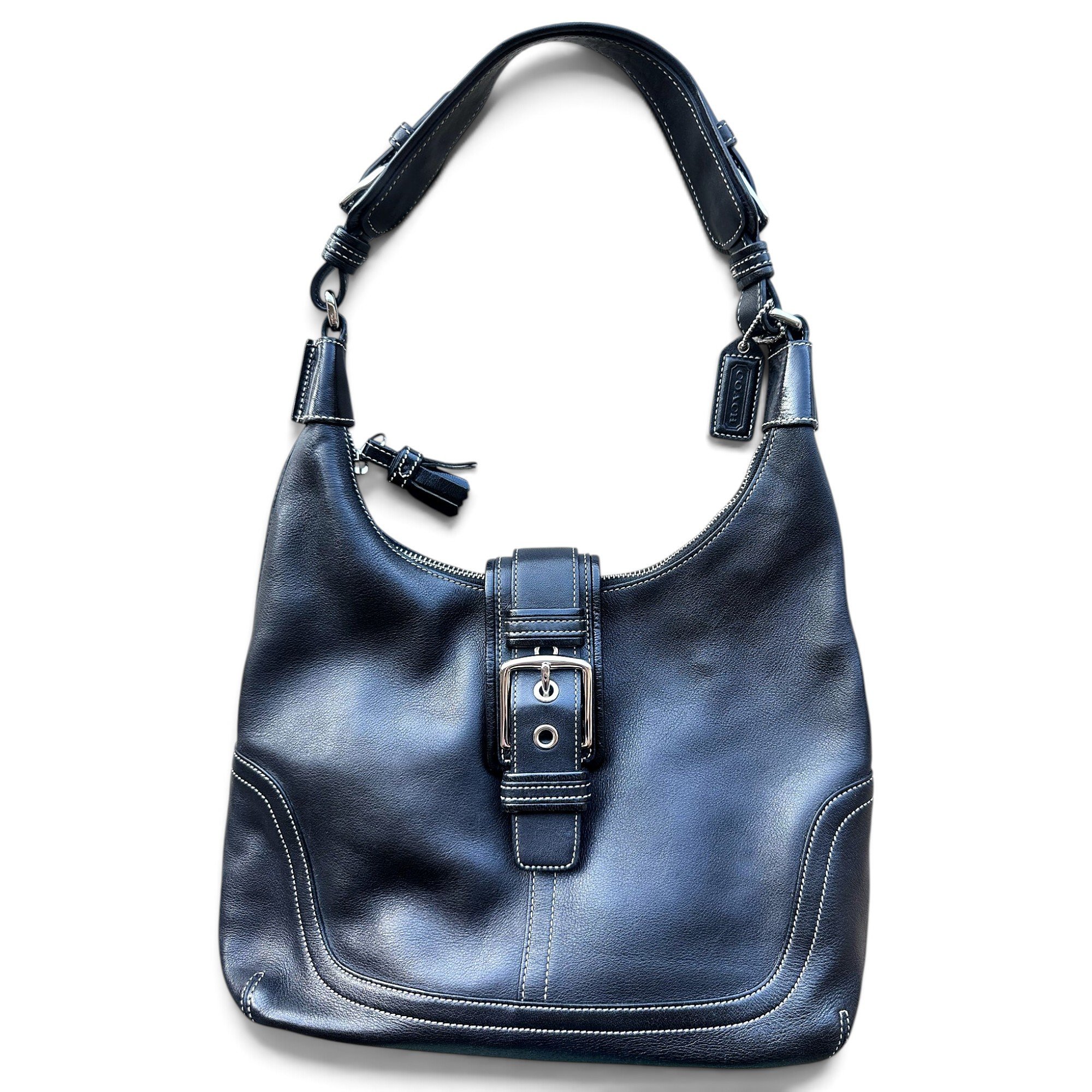 Hamilton Hobo leather handbag