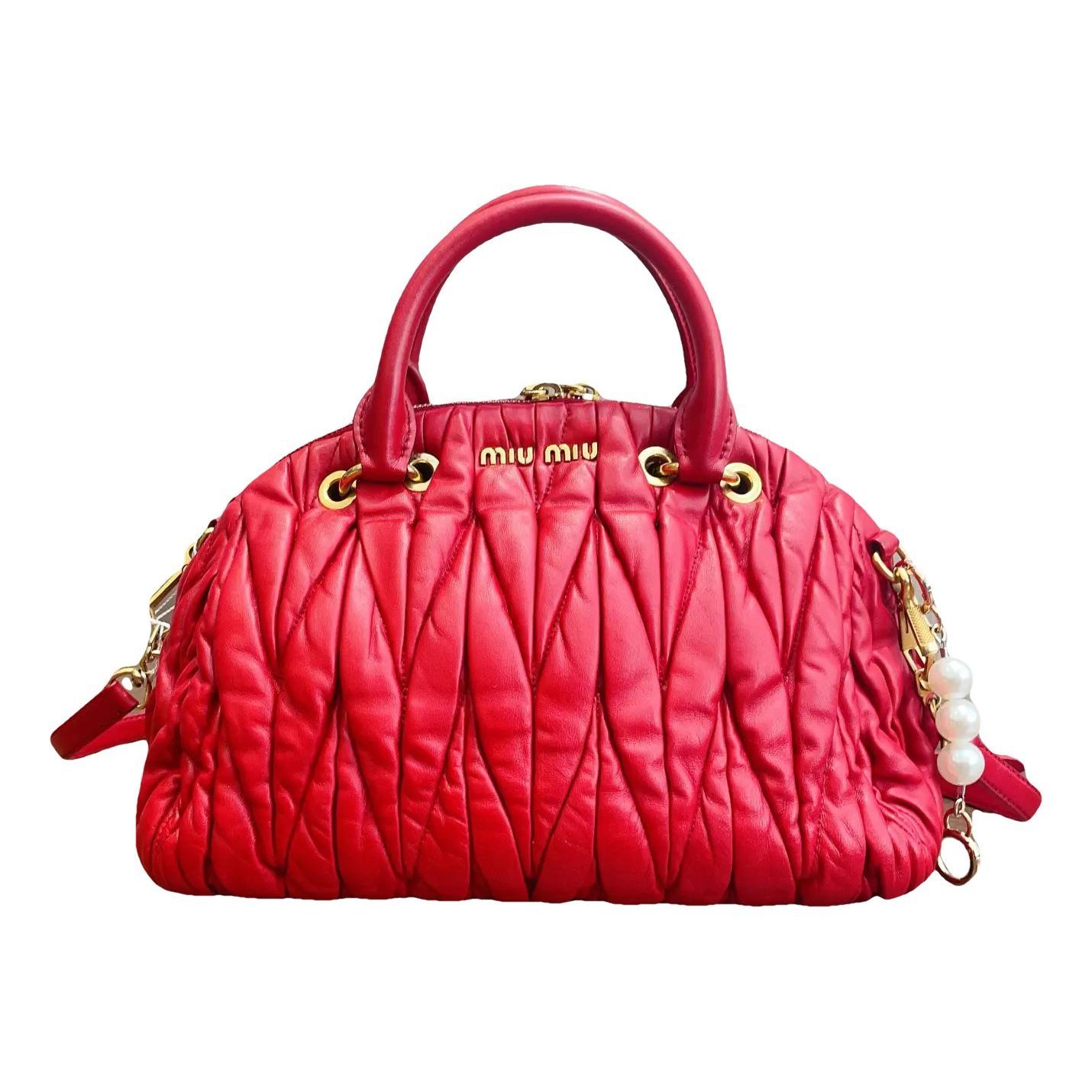 Leather crossbody bag