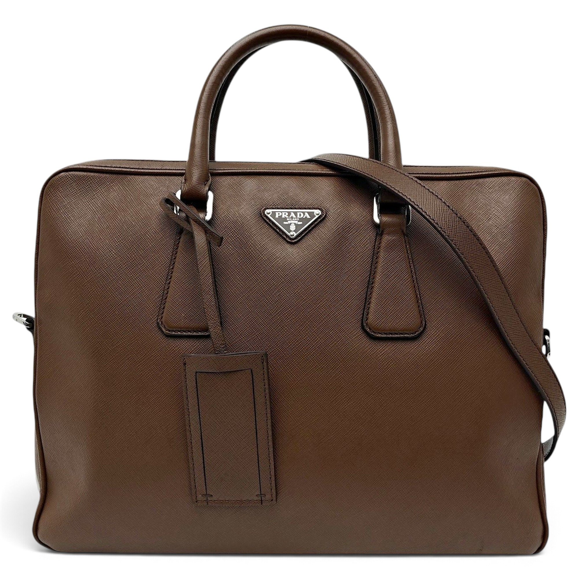 Leather handbag