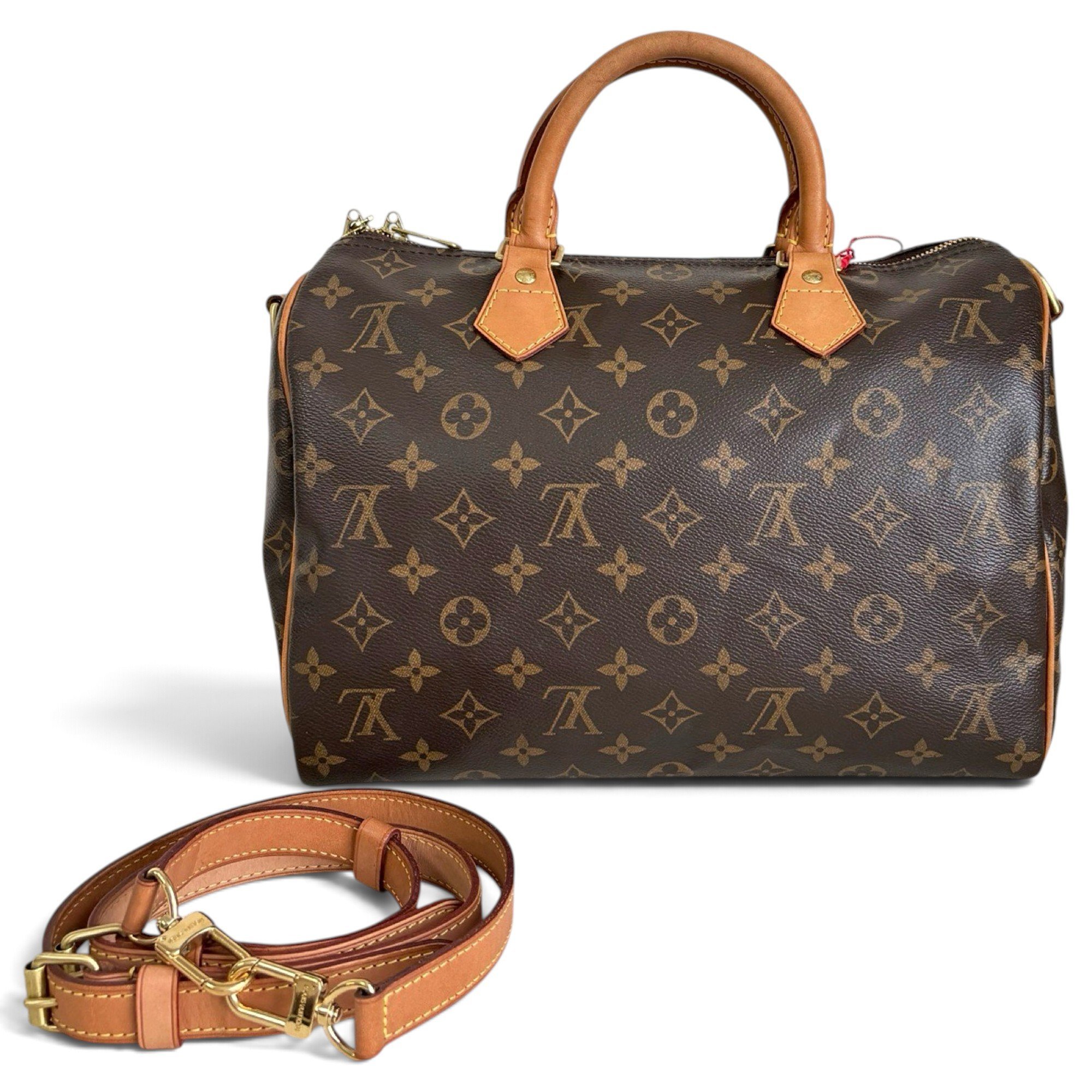 Speedy Bandoulière leather handbag