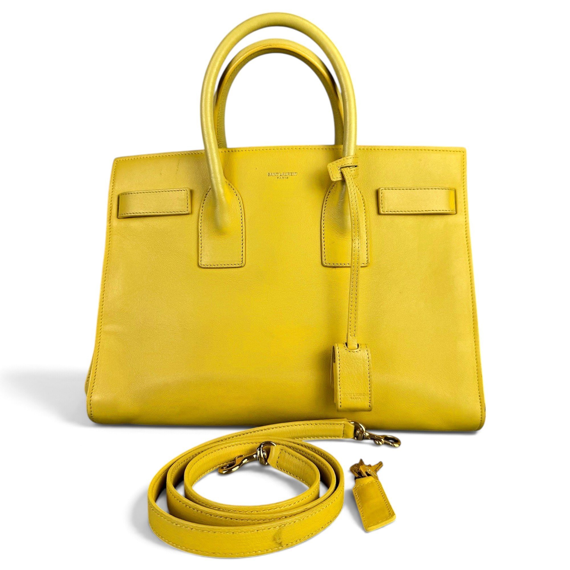 Sac de Jour leather tote