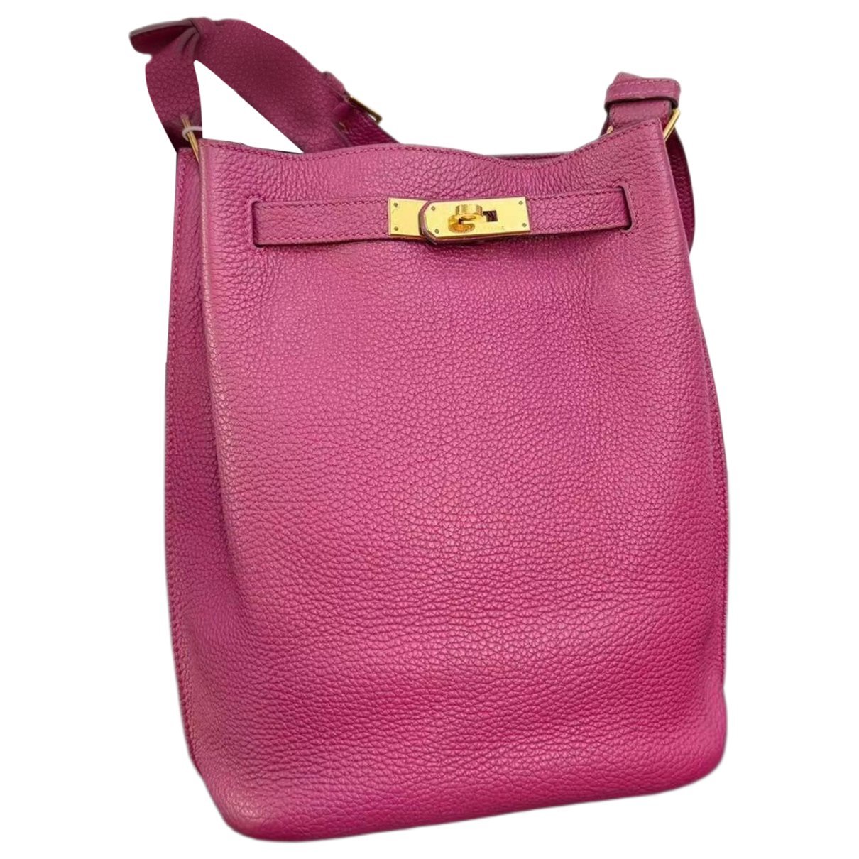 So Kelly leather handbag