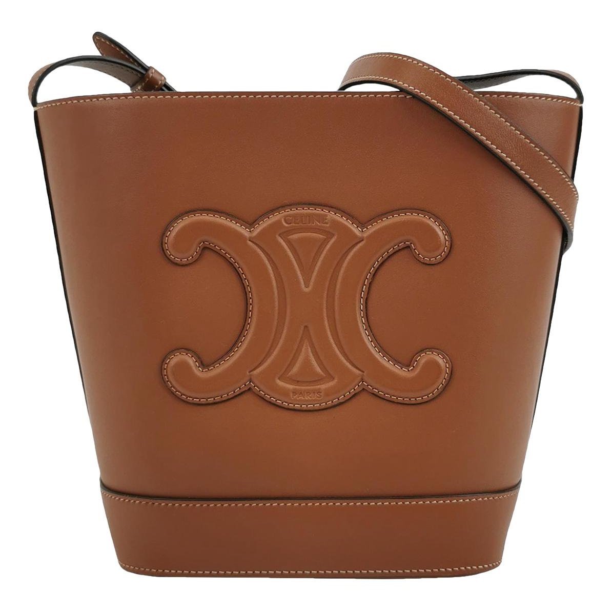 SAC SEAU leather handbag