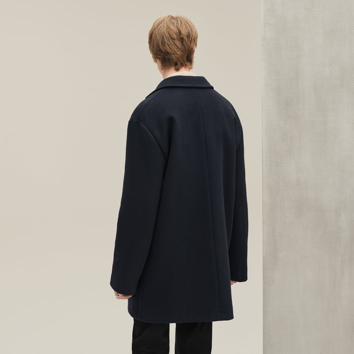 Marine Petit Paul Cashmere Coat