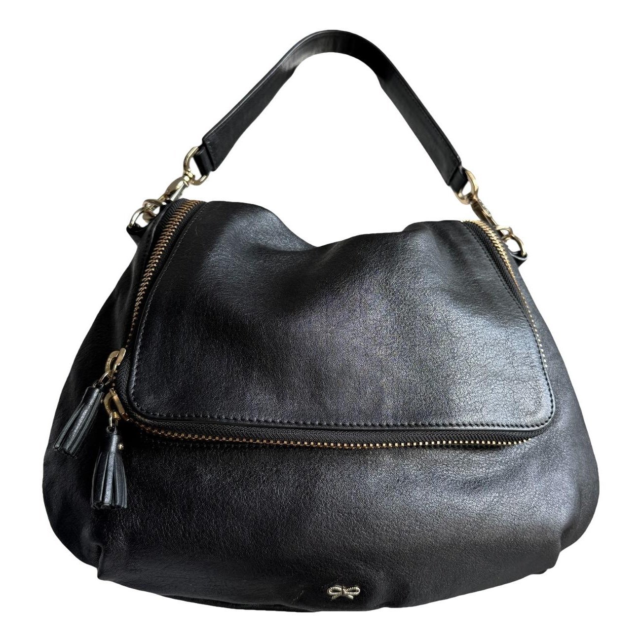 Maxi Zip leather handbag