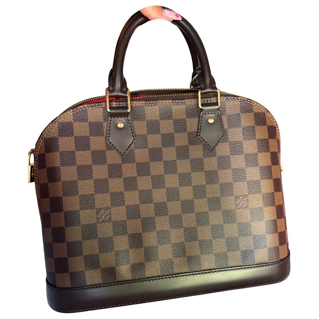 Alma leather handbag