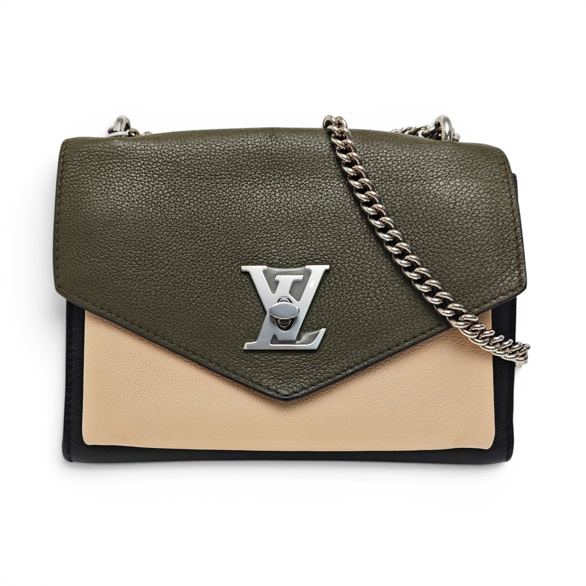 Lockme leather handbag