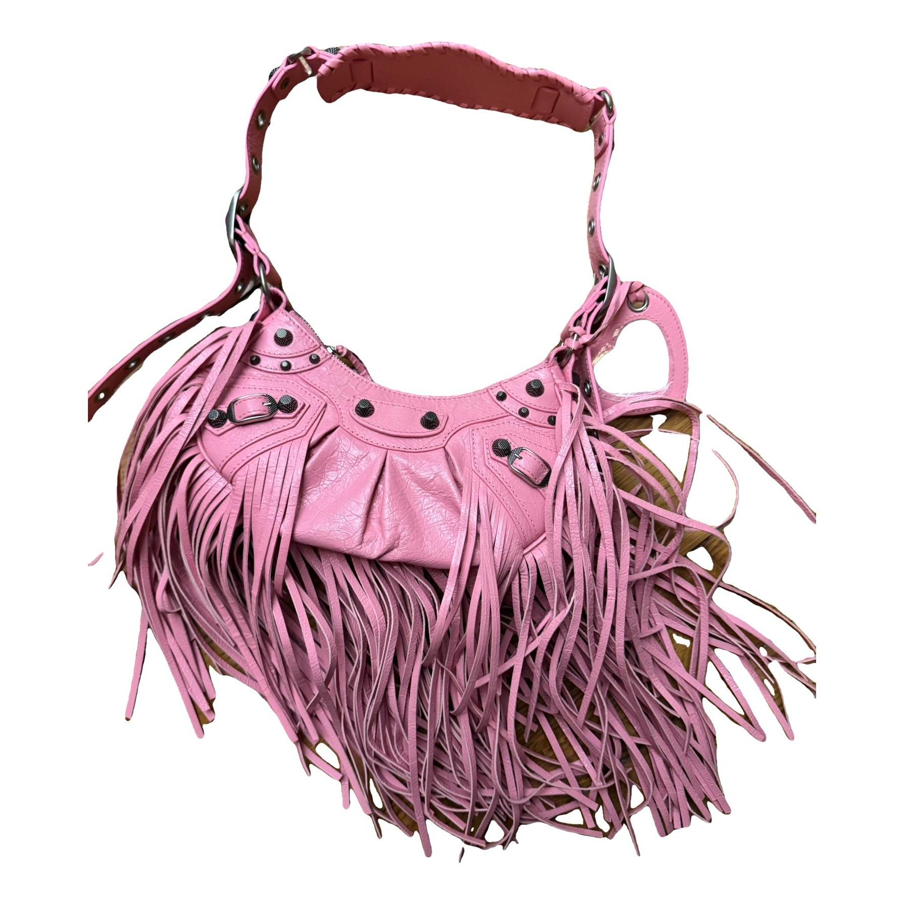Le Cagole leather handbag