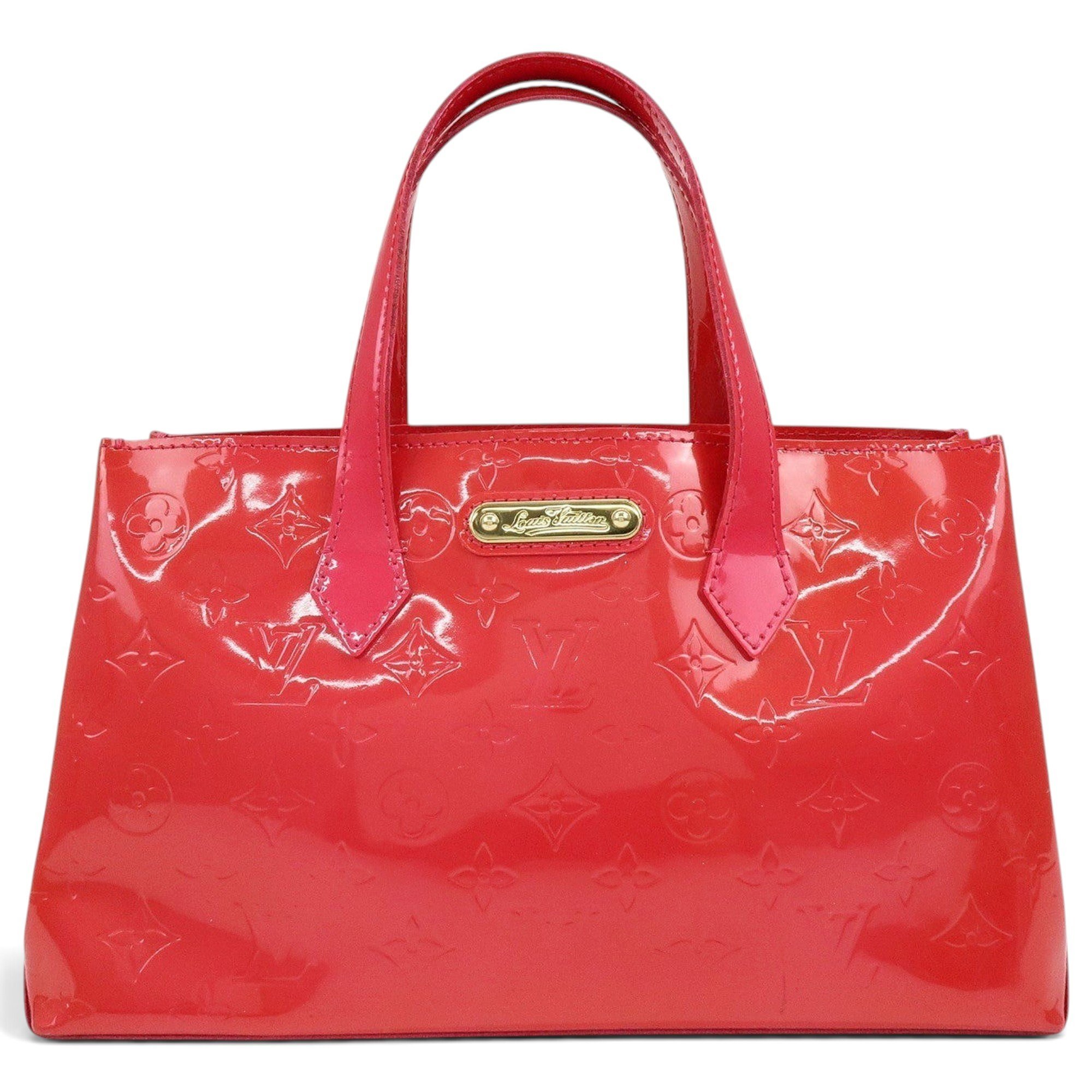 Wilshire patent leather handbag