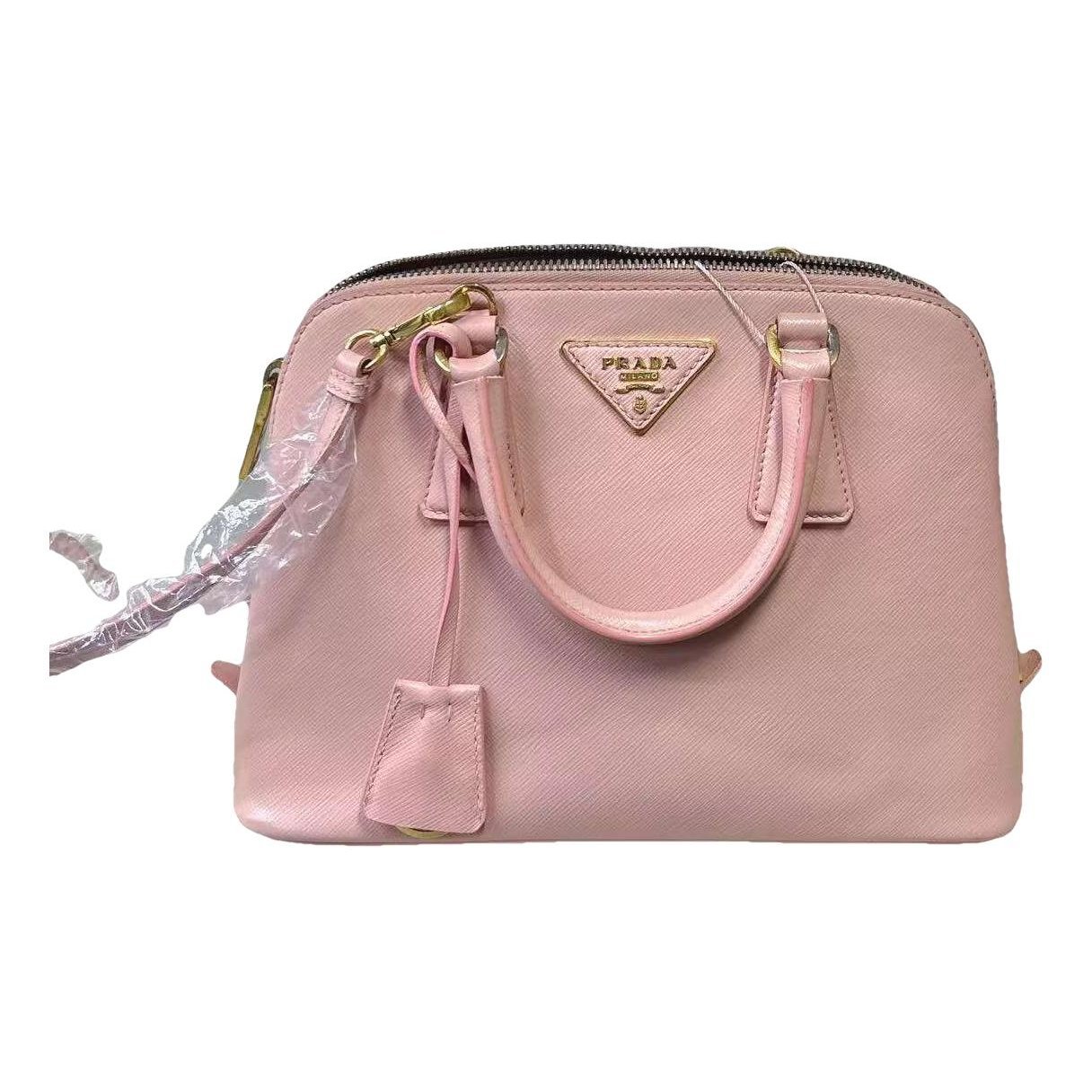 Promenade leather handbag