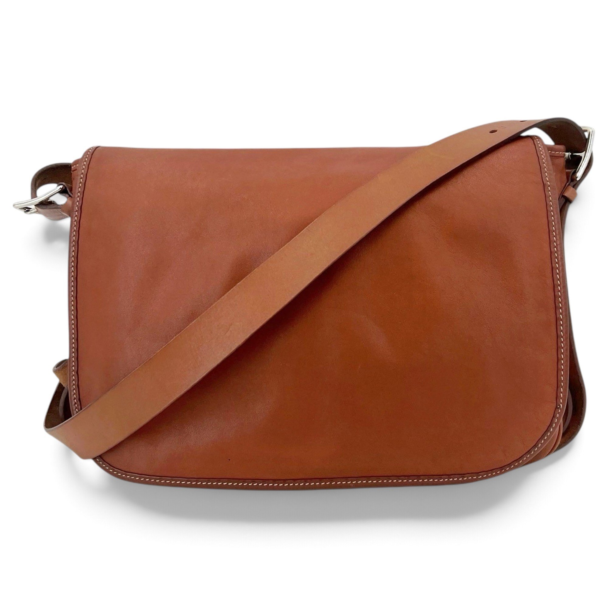 Barda leather crossbody bag