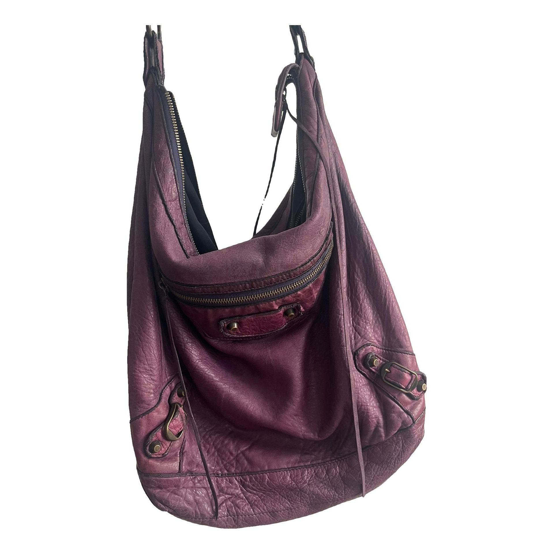 Day leather handbag