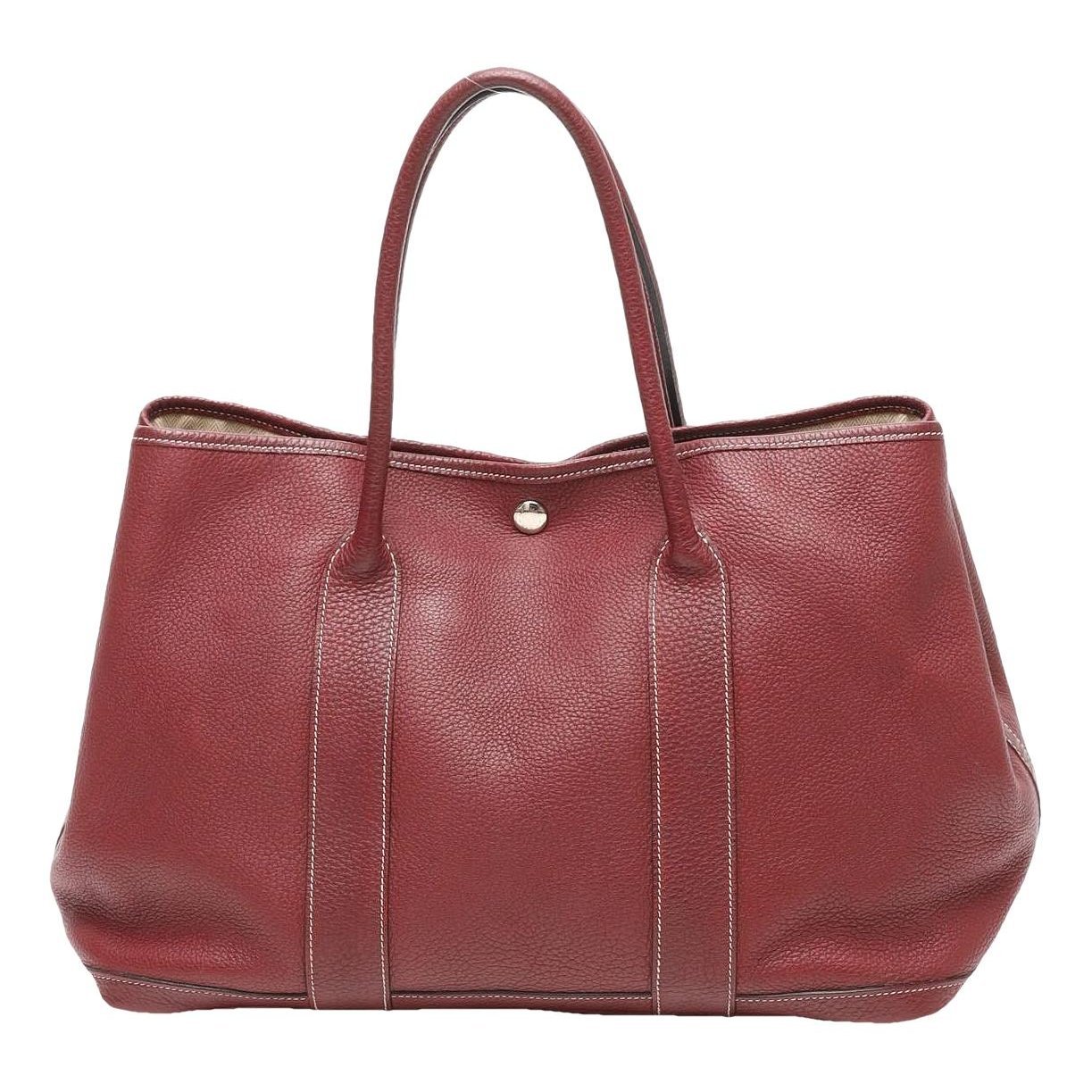Garden Party leather tote