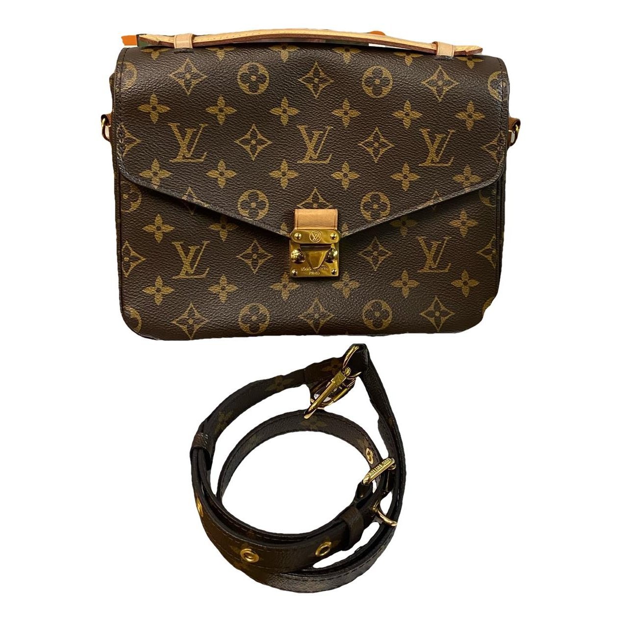 Metis leather handbag
