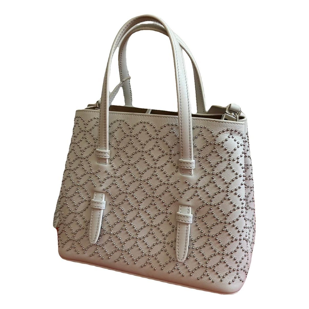 Alaia Mina leather crossbody bag