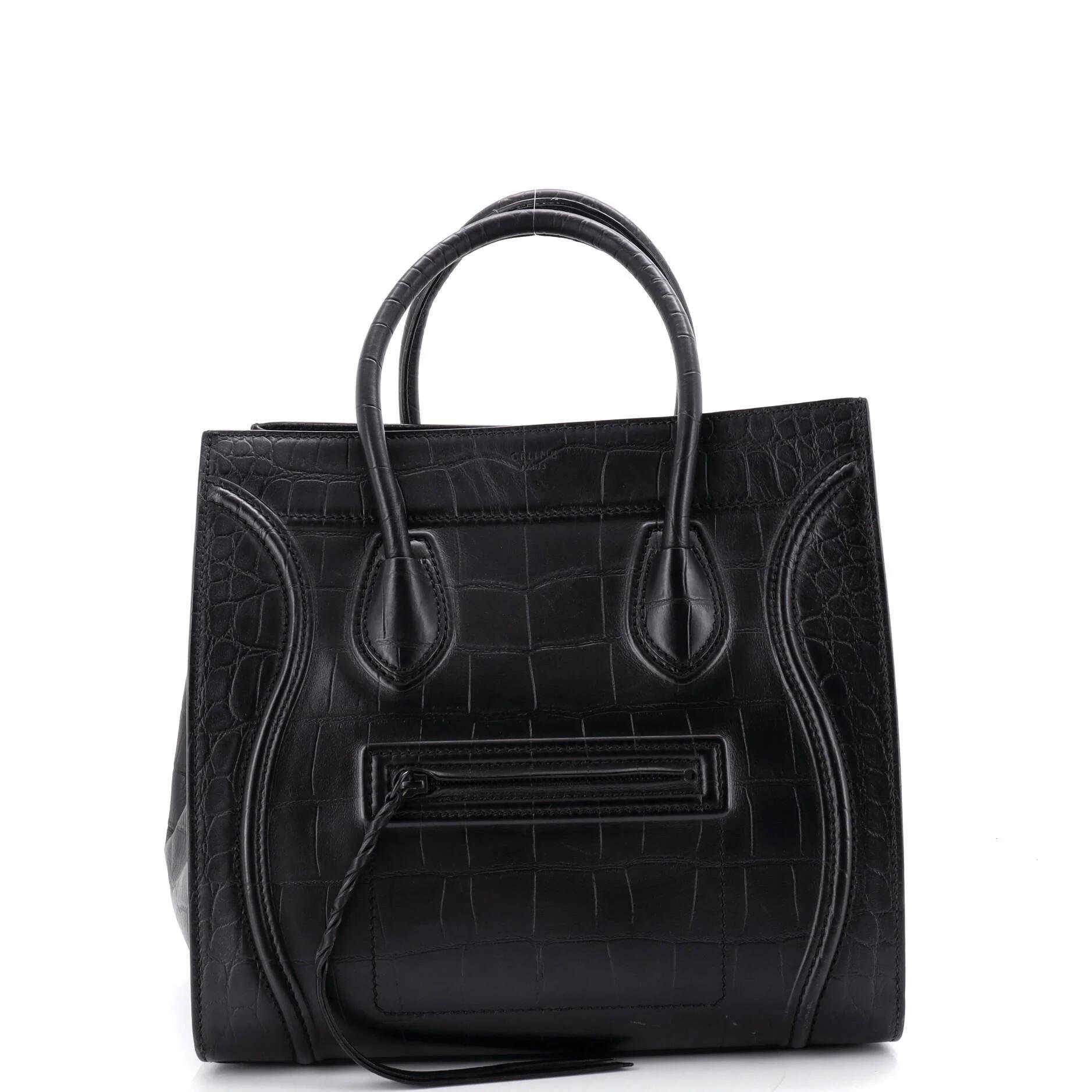 Leather tote