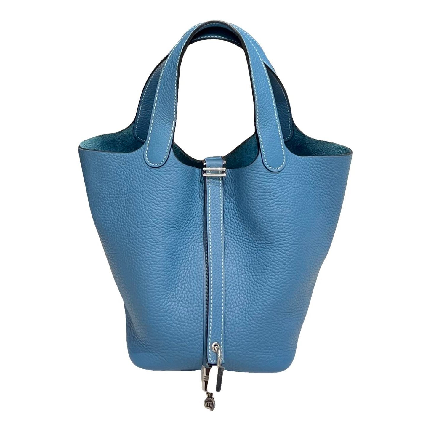 Hermes Picotin leather handbag