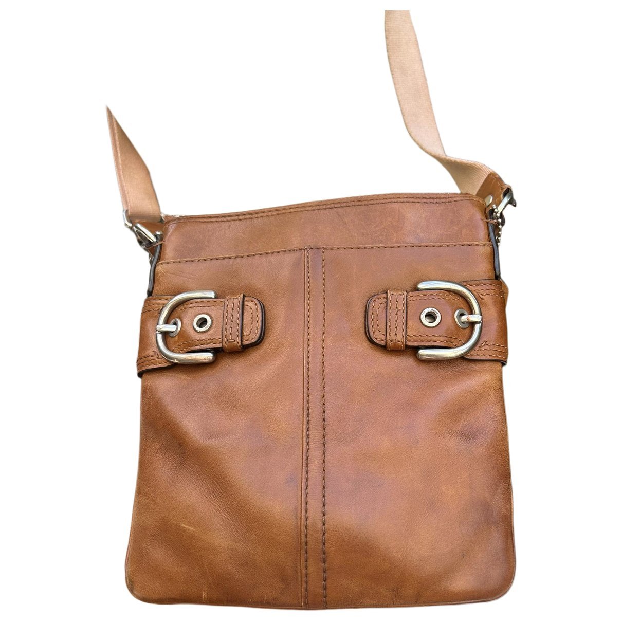 Leather crossbody bag