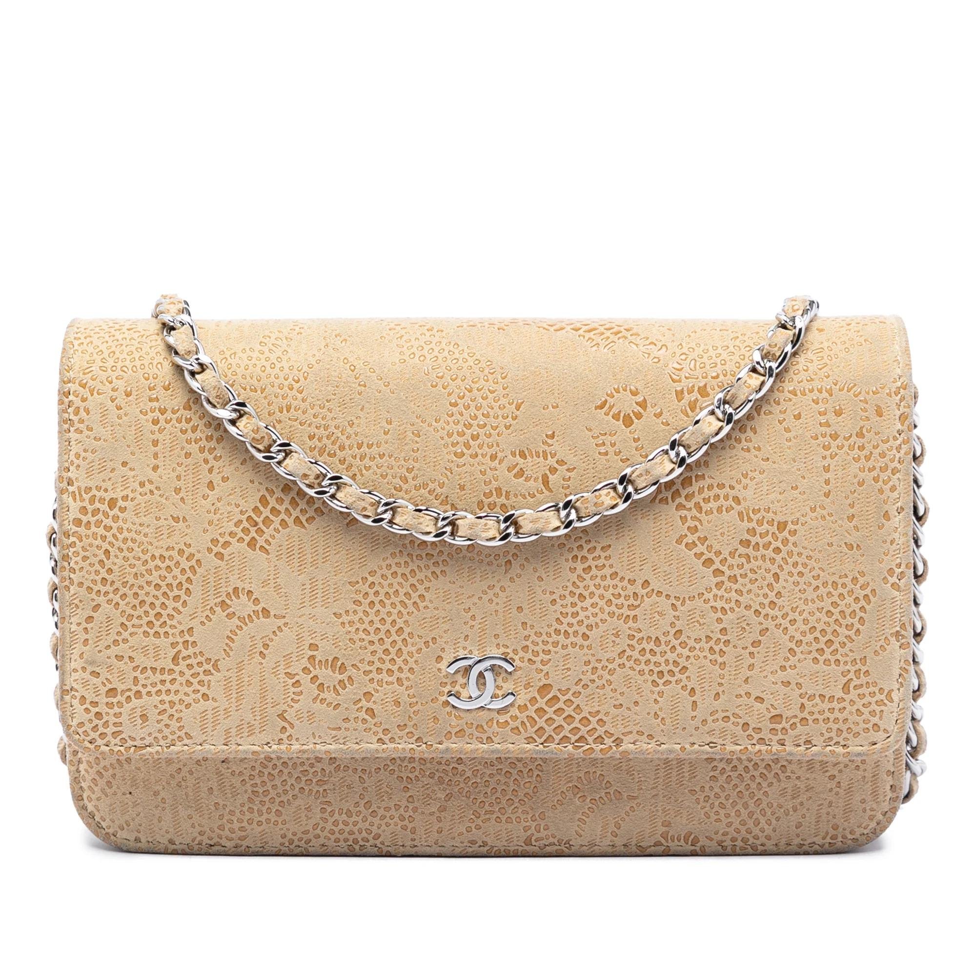 Wallet On Chain Timeless/Classique leather handbag