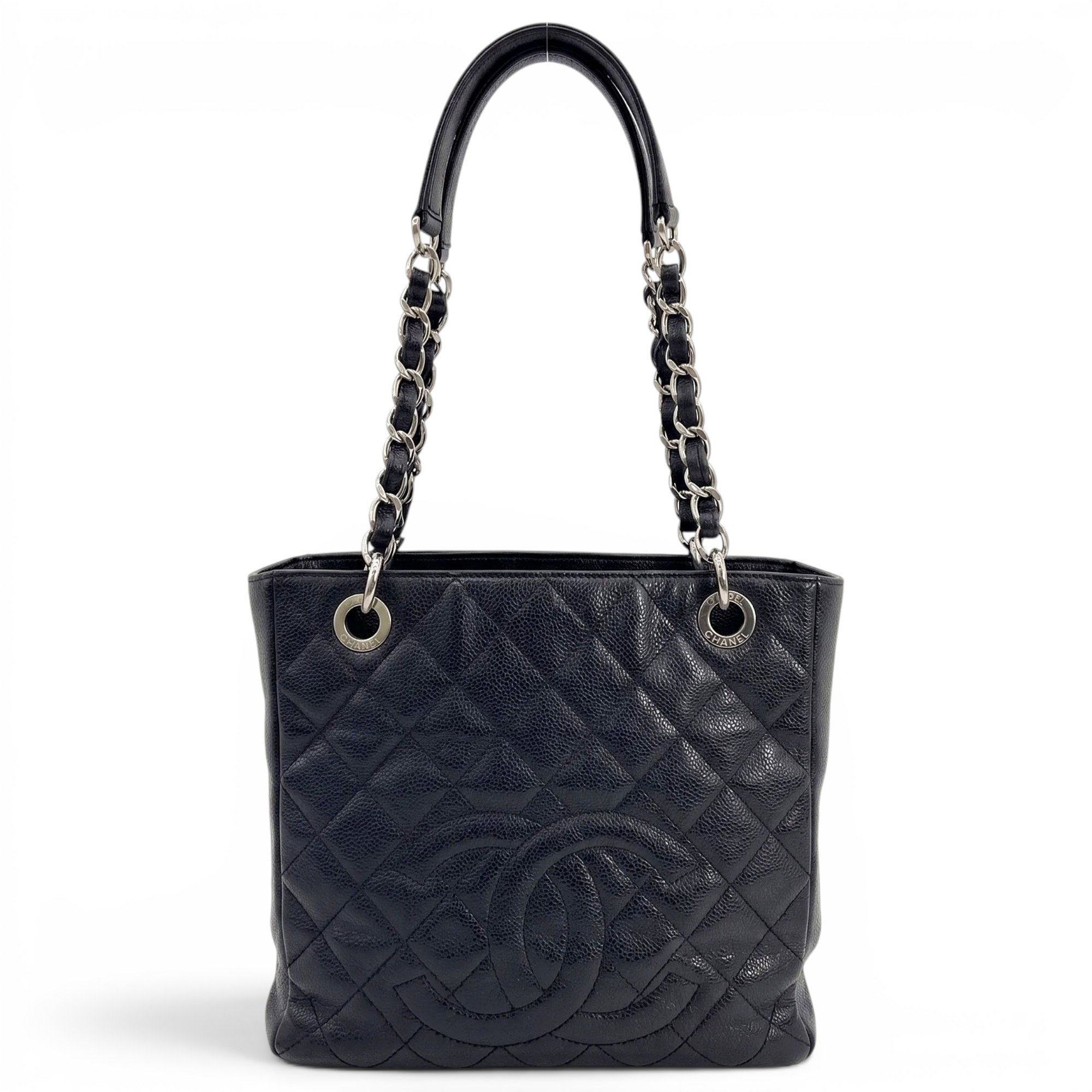 Petite Shopping Tote leather tote