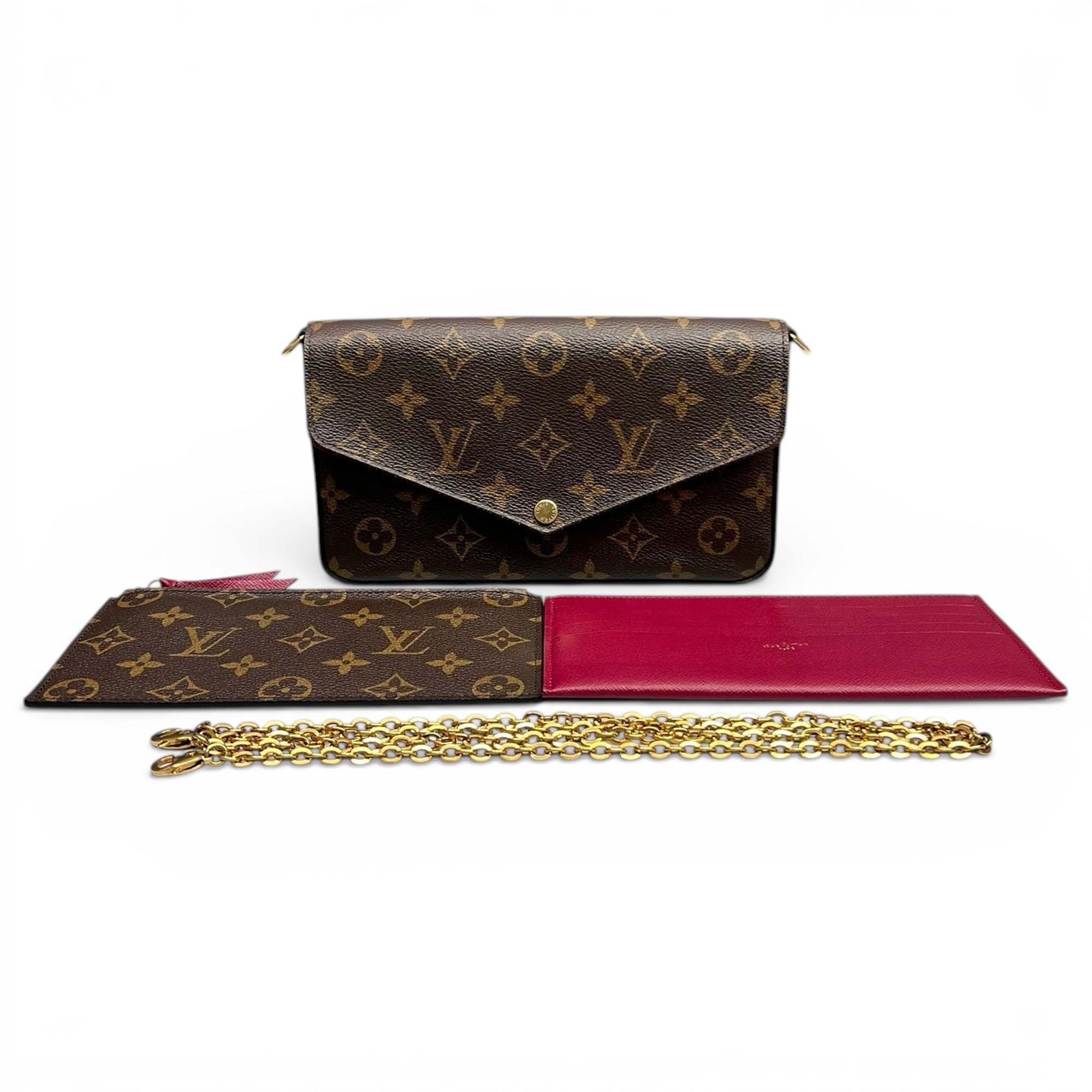 Félicie leather crossbody bag