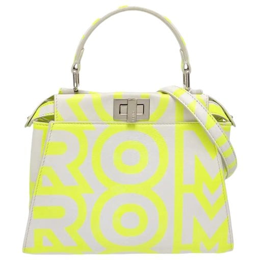 Peekaboo leather handbag