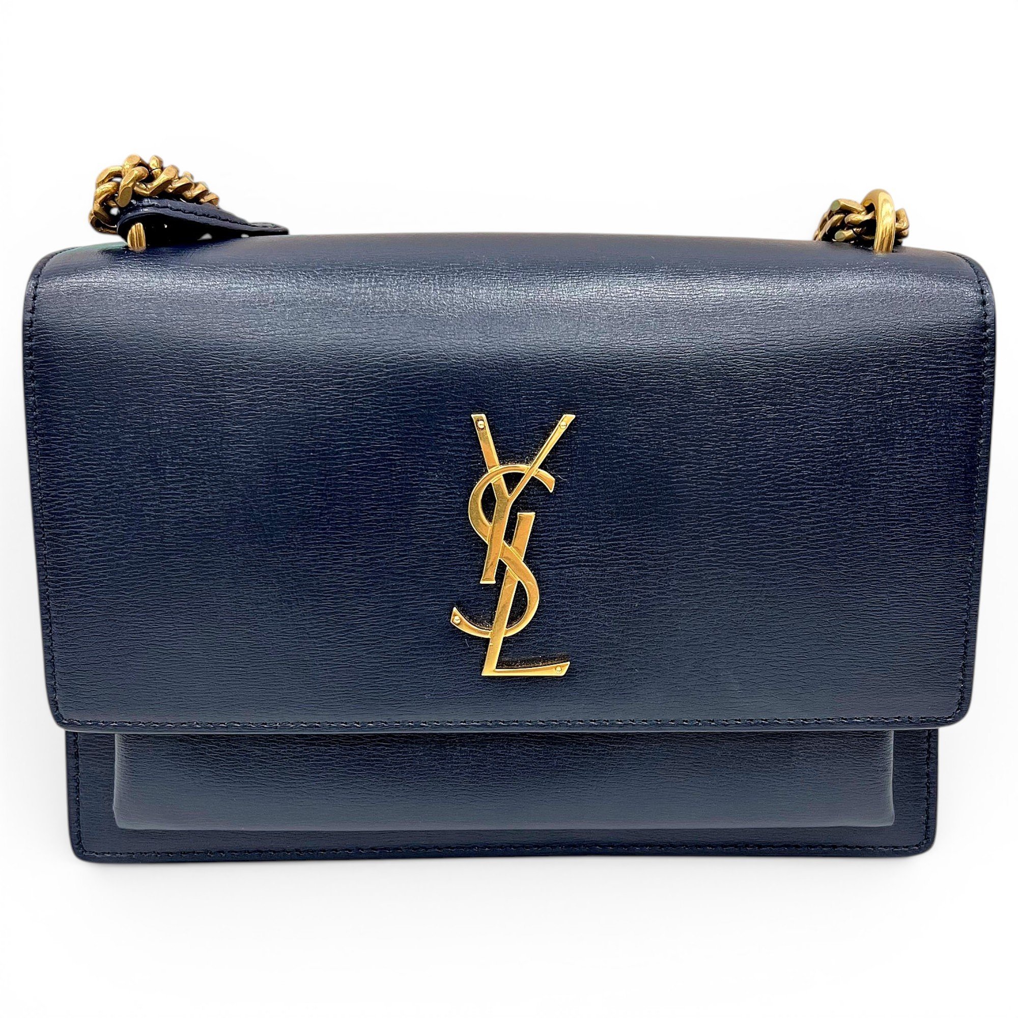 Sunset leather crossbody bag