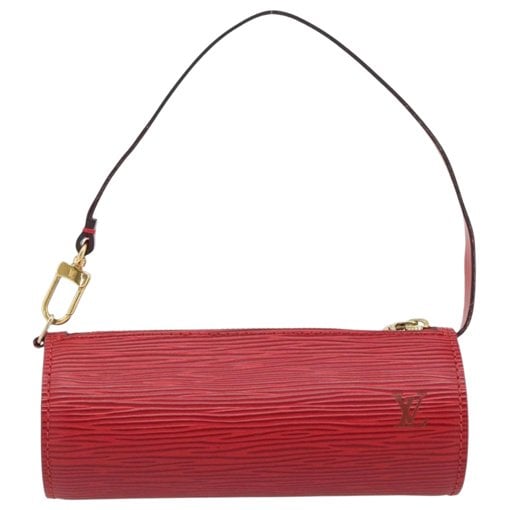 Pochette Trunk leather clutch bag