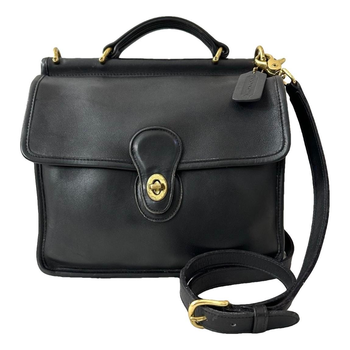 Leather satchel