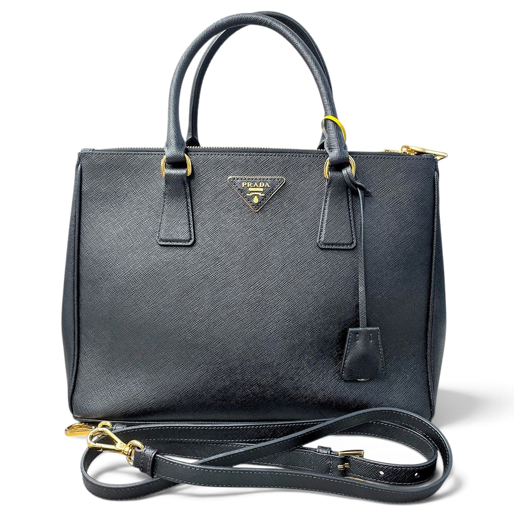 Galleria leather handbag