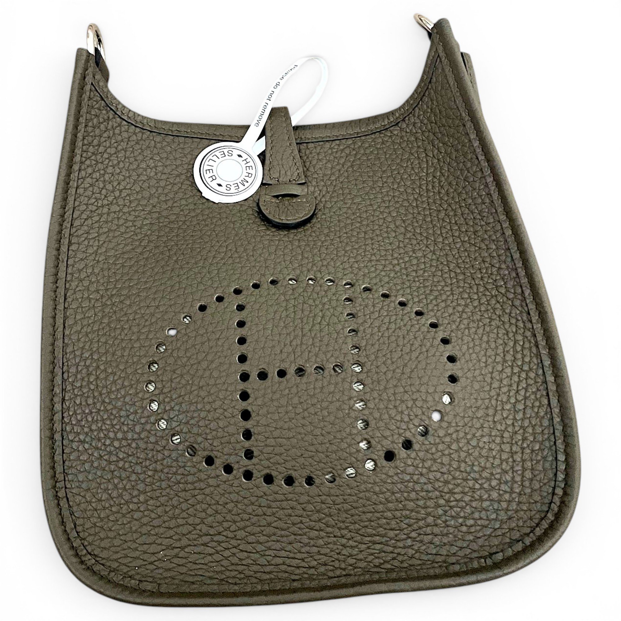 Evelyne leather crossbody bag