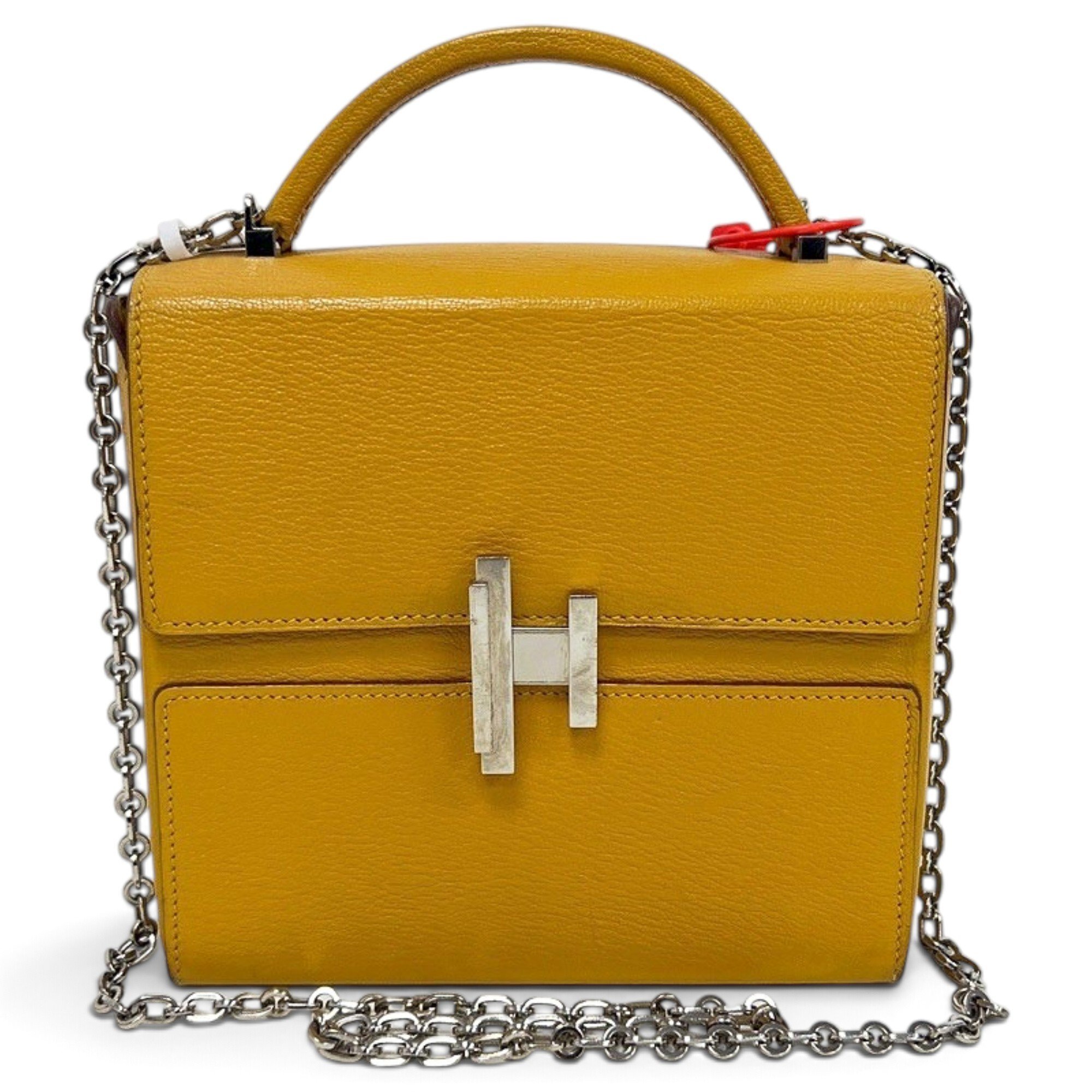 Cinhetic leather handbag