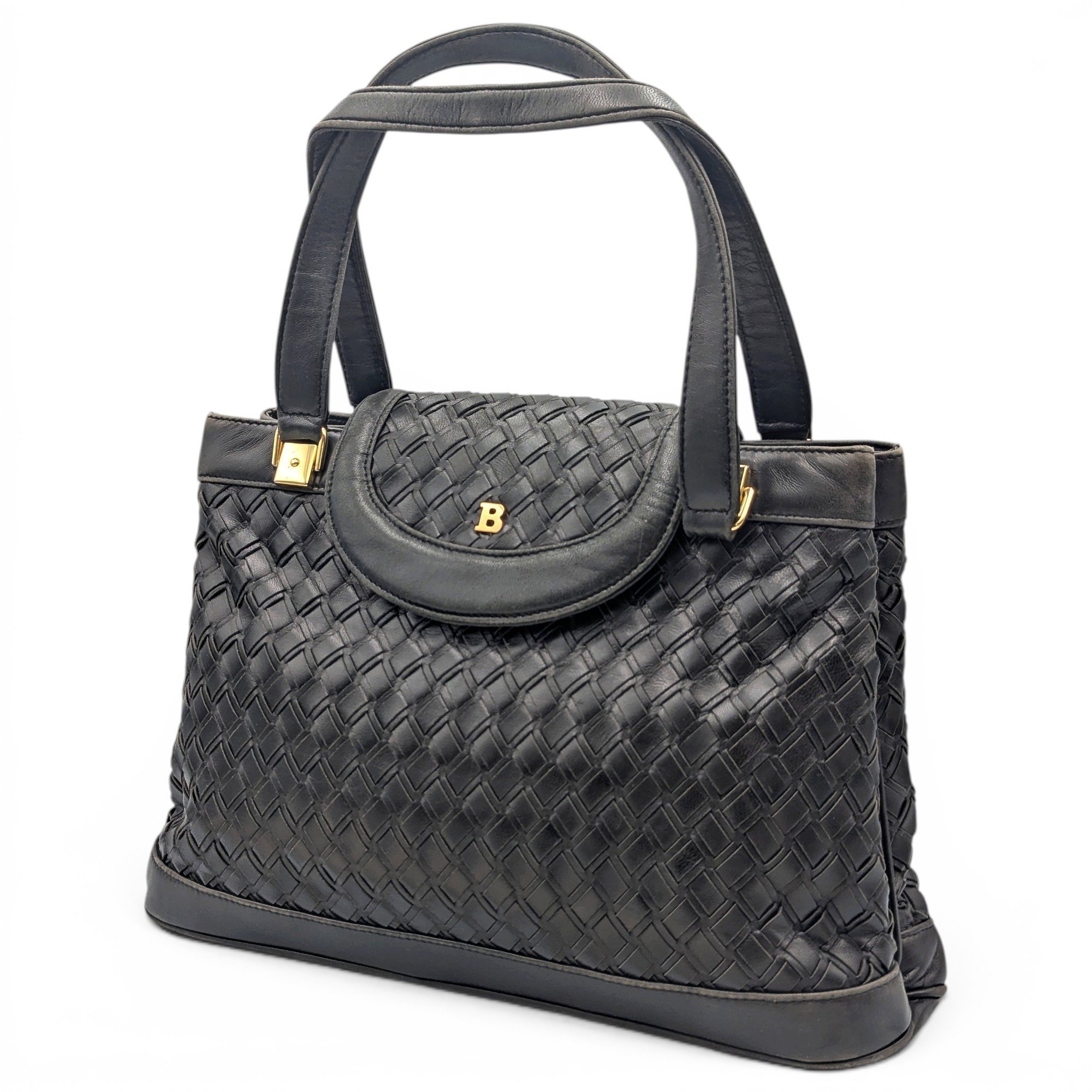 Leather handbag