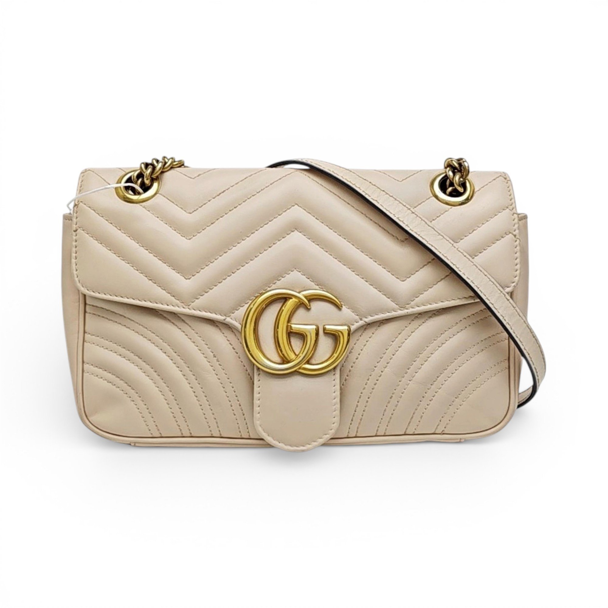 GG Marmont Flap leather crossbody bag