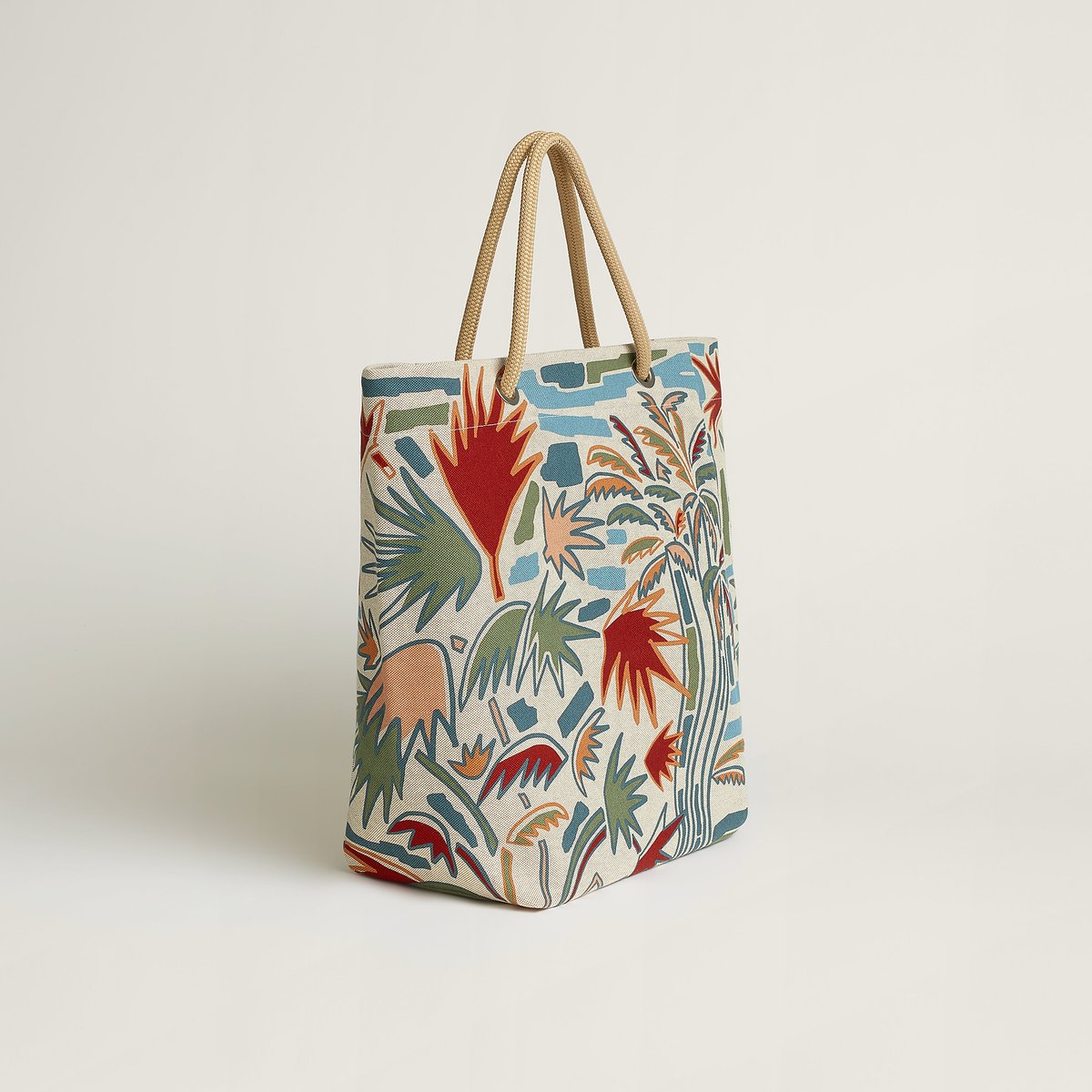 Palm tree beach bag