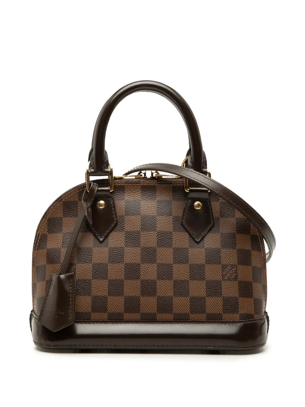 2014 Damier Ebene Alma BB satchel