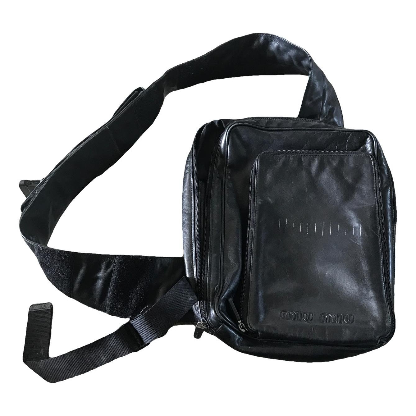 Leather crossbody bag