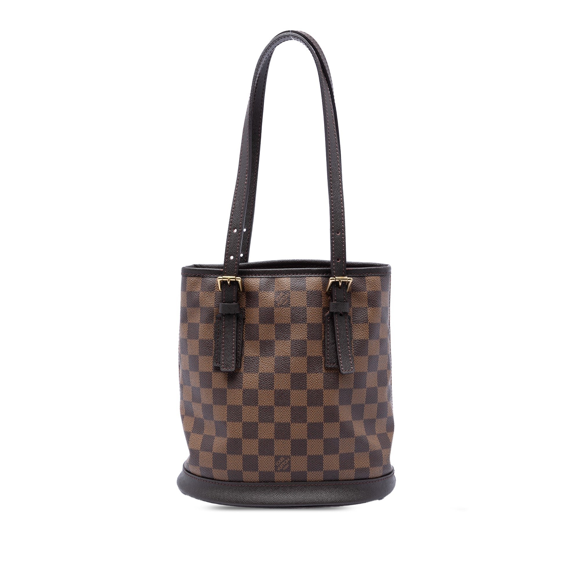 Bucket leather bag