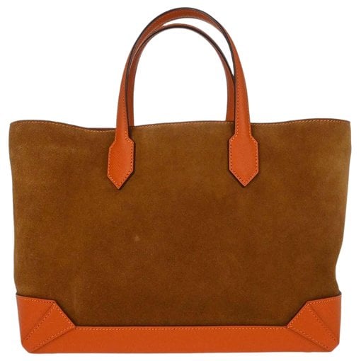 Maxibox cabas 36 leather handbag