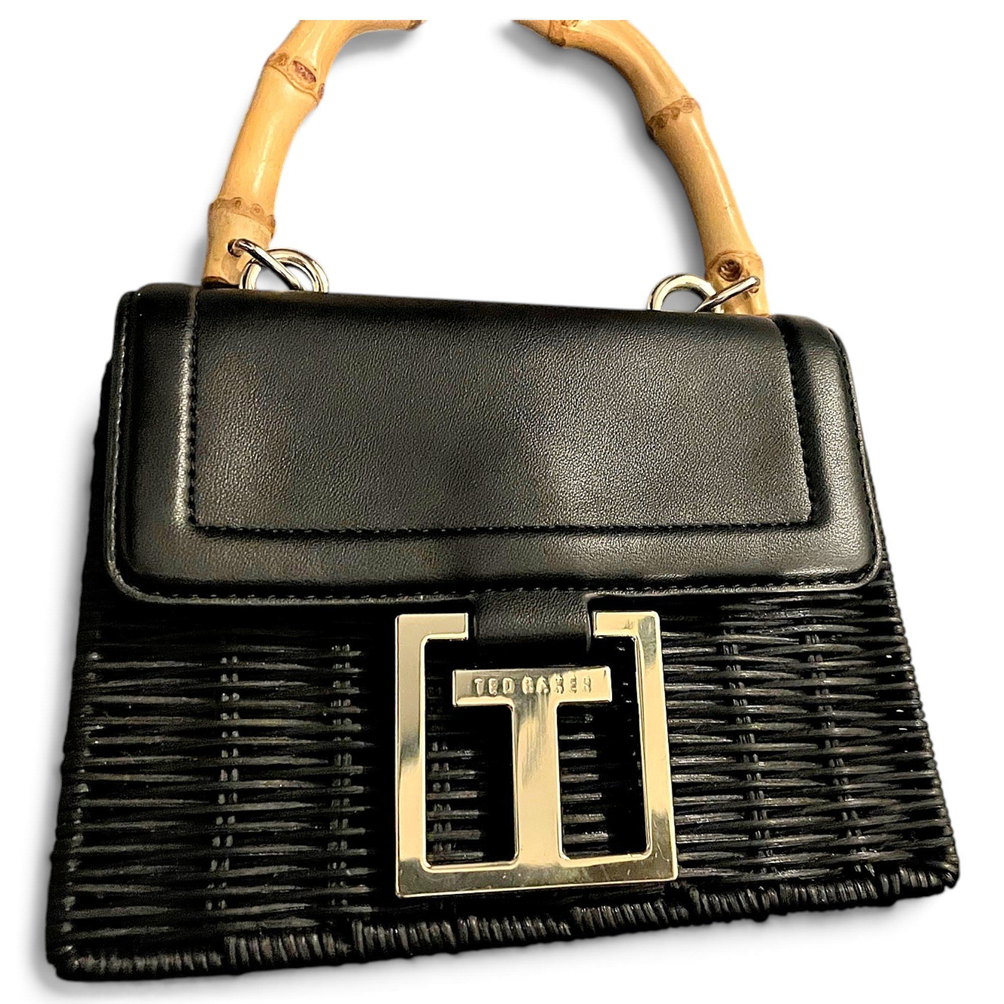 Faux fur handbag