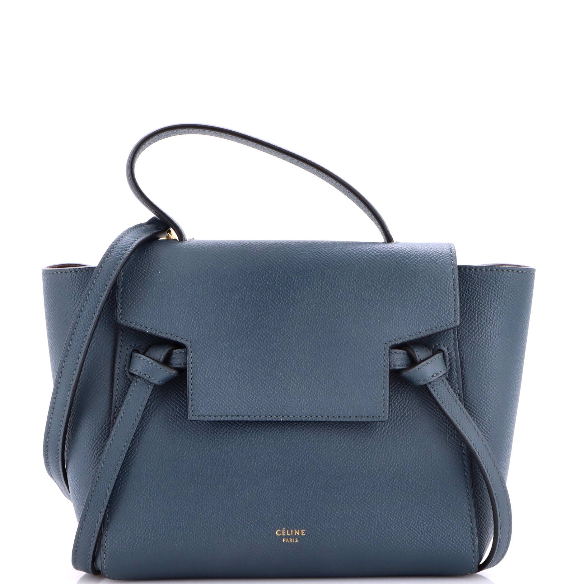 Belt Bag Textured Leather Nano