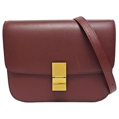 Leather crossbody bag