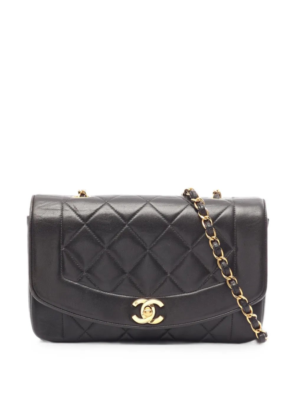 1991-1994 Matelassé Diana flap shoulder bag