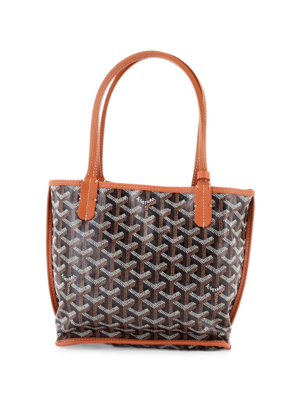 Goyard Anjou Reversible Tote Coated Canvas Mini satchel