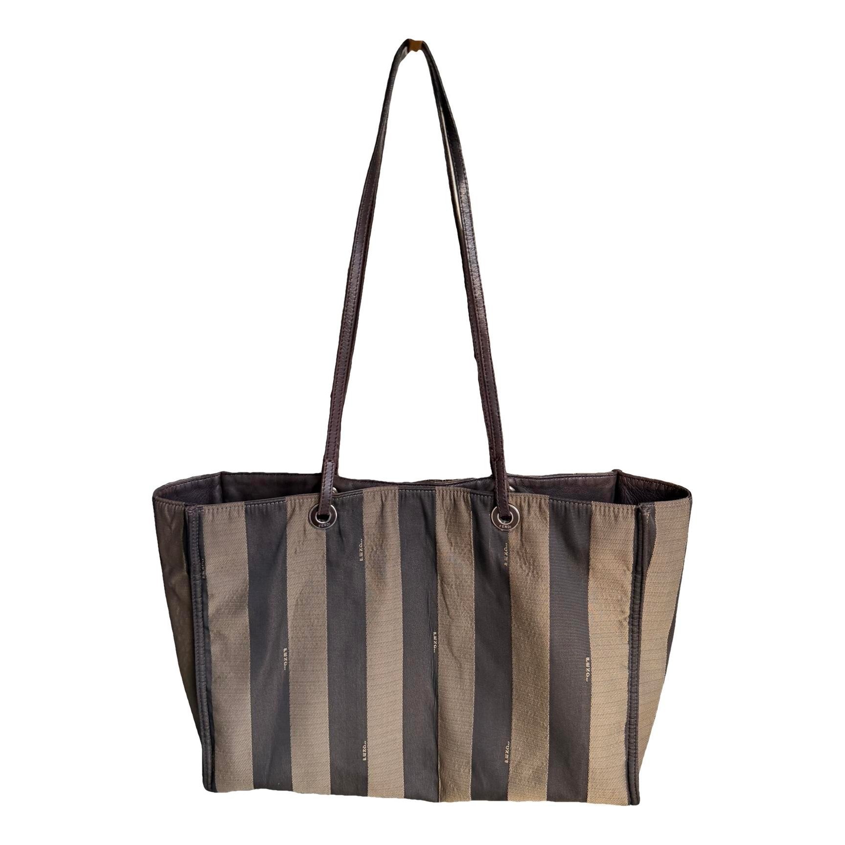 Leather tote