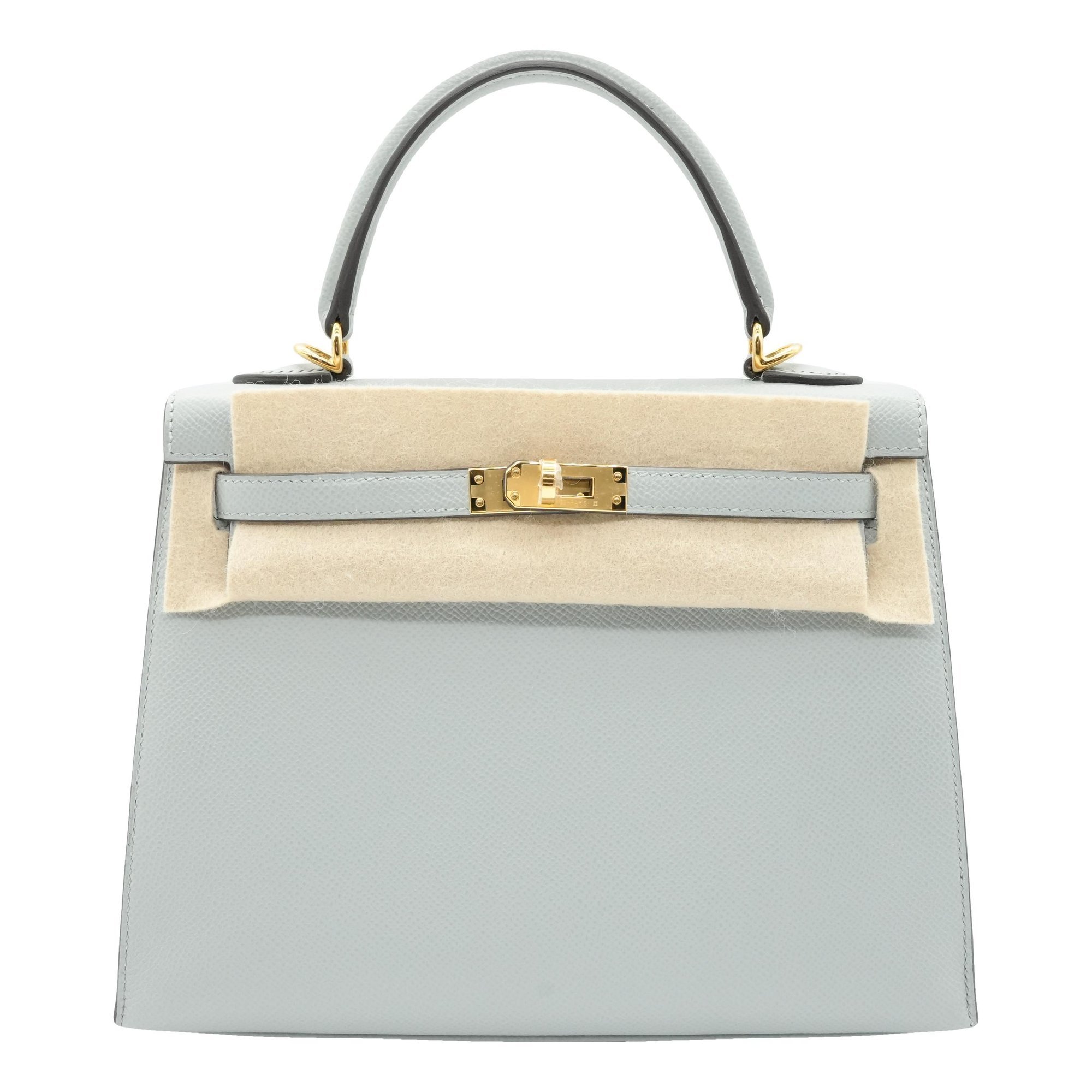 Kelly 25 leather handbag