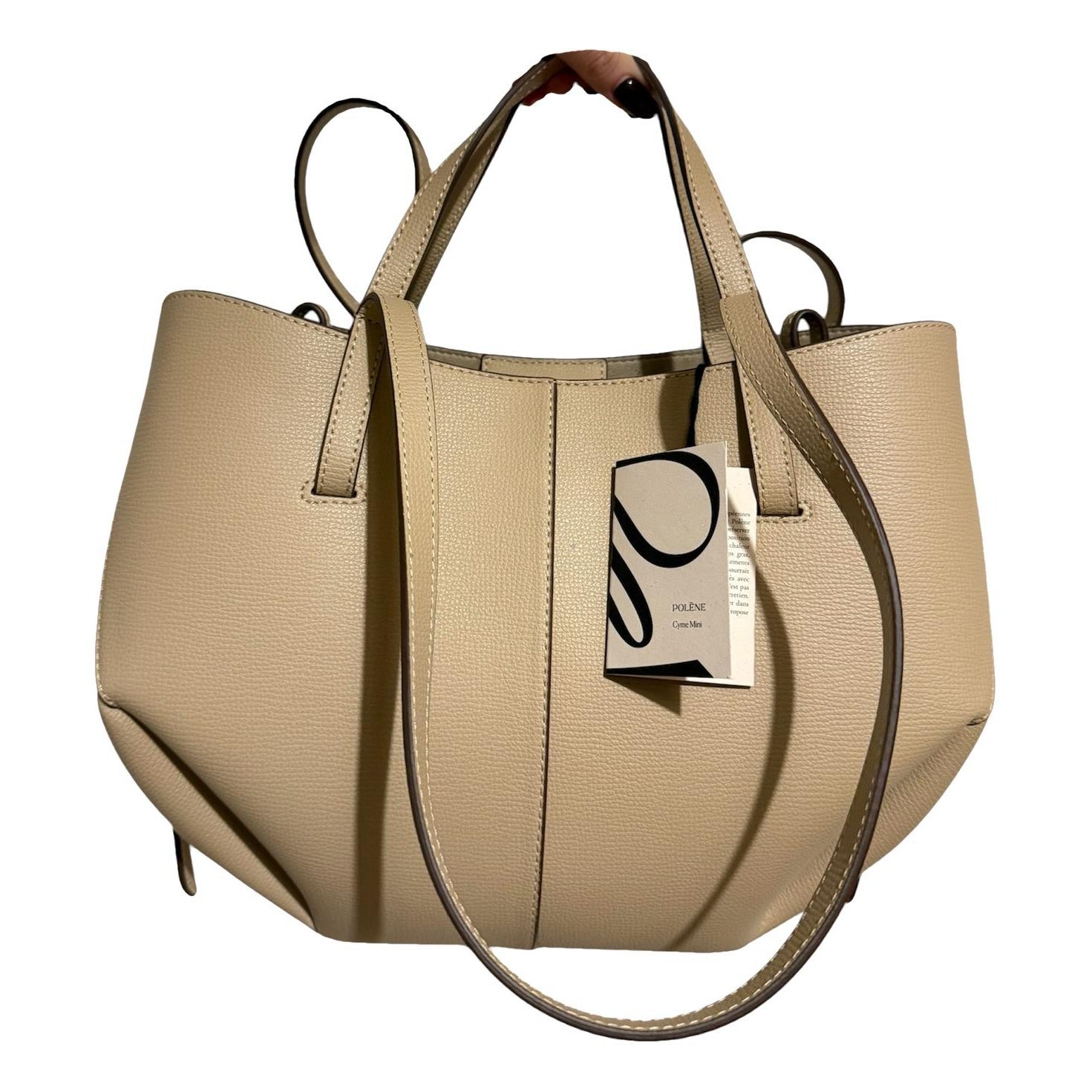 Leather handbag