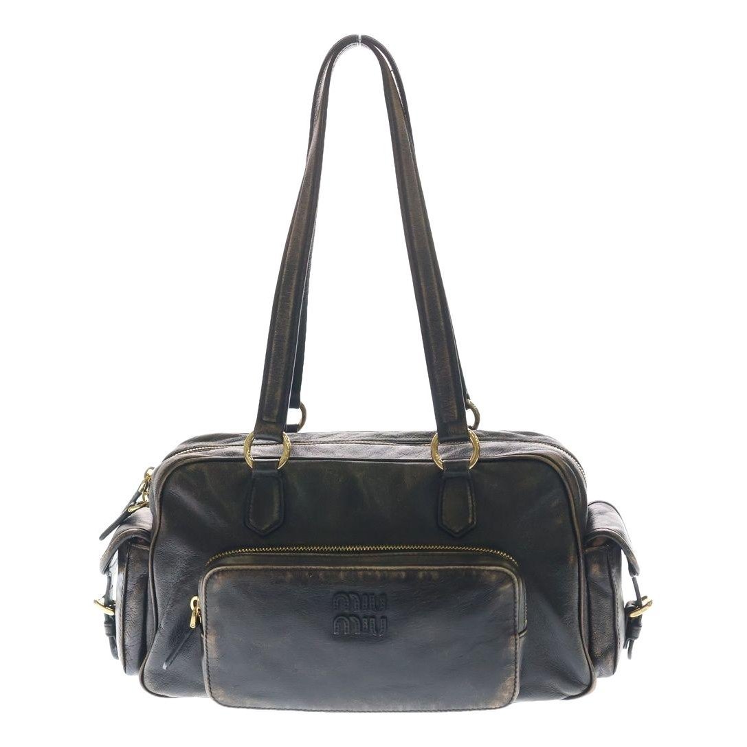 Leather handbag